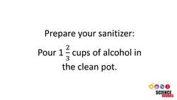 Make Your Own Hand Sanitizer Instructional Video