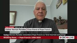 ‘It is a big loss,' says longtime friend of Pope Francis News Clip