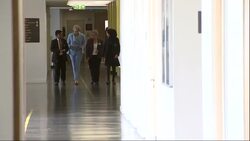 Theresa May PM visits school as she announces new mental health plan News Clip