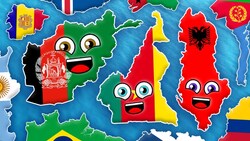 All The Countries of The World! 100th VIDEO SPECIAL | KLT GEO Instructional Video