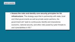 U.S. prioritizes 5G development, rollout Instructional Video