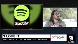 Steve Aoki Loves Streaming Music News Clip