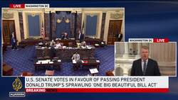 US Senate passes Trump’s ‘Big, Beautiful Bill’, sends it to House News Clip