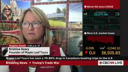 Trade war has dropped U.S. travel sales by up to 80% for this Canadian tour company News Clip