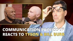 Communication Professor Reacts to Mike Tyson & Bill Burr "Aggressive Therapy" Instructional Video