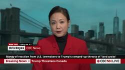 Plenty of reaction from U.S. lawmakers to Trump's ramped-up threats of "land grabs" News Clip