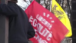 CLEAN : Protest in Paris against law to extend assisted procreation to all women News Clip