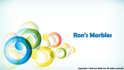 Ron's Marbles (Combine unit fractional measurements of mass in standard units using the number line.) Instructional Video