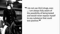 Show jumper fails doping test, Olympic bid at risk News Clip