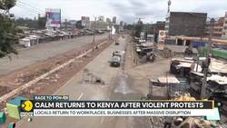 Calm returns to Kenya after violent protests News Clip