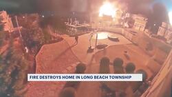 Massive fire engulfs mansion on Long Beach Island Instructional Video