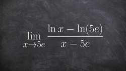Use the definition of a derivative to evaluate to natural logarithm derivative Instructional Video