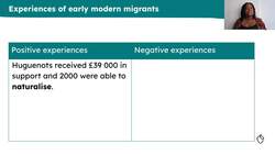 Migration to early modern England Instructional Video