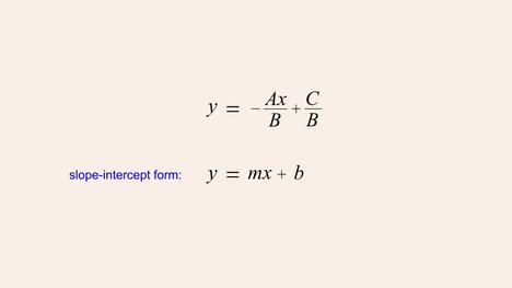 Algebra 24 - Standard Form