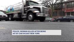 Police: Woman fatally struck by car in East New York News Clip
