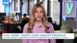 FDA Accuses Jimmy John's Of Using Contaminated Vegetables News Clip
