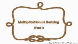 Multiplication as Resizing (Part 1) Instructional Video