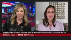 Ontario moves school online, bans indoor dining as part of new COVID-19 measures News Clip