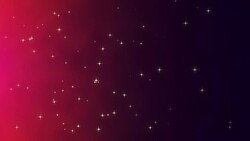Motion particles and stars in galaxy, abstract background Stock Footage