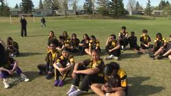 Calgary teacher turned pro goalie returns to home turf News Clip