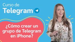 ¿Cómo crear un grupo en Telegram desde tu iPhone o iPad? Instructional Video