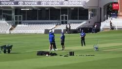 Exclusive first look of green Lord's pitch: Intense chat of Gautam Gambhir with coaching staff News Clip