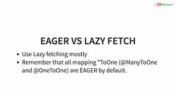 Master Hibernate and JPA with Spring Boot in 100 Steps - Step 85 - Performance Tuning - Eager Versus Lazy Fetch Instructional Video