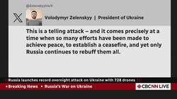 Russia attacks Ukraine with more than 700 drones Instructional Video