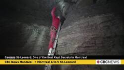Montreal A to V: Deep inside this hidden cave in Saint-Léonard News Clip