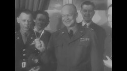 Gen. Dwight Eisenhower takes inactive status with the US Army News Clip