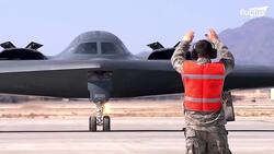The Reason Why US Pilots Rush & Start Scary Fleet of B-2 Bombers for Intense Mass Takeoff Instructional Video