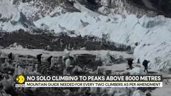 Nepal bans solo expeditions on Mt. Everest as new mountaineering rules take effect. News Clip