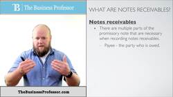 Notes Receivable - Financial Accounting Instructional Video