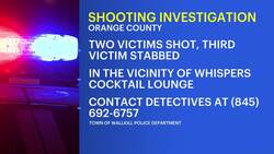Police: 2 people shot, 1 stabbed in Town of Wallkill News Clip