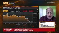 Citi's Morse Says the EU Gas-Price Cap Numbers Are 'Silly' News Clip
