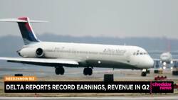 Delta Air Lines Reports Record Earnings and Revenue News Clip