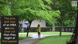 How worthwhile is an MBA? Instructional Video