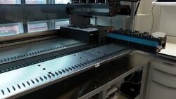 Lab worker processing Covid-19 test samples News Clip