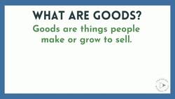 Economics for Kids: Goods and Services Instructional Video