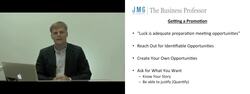 Getting a Promotion - Professional Development Instructional Video