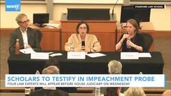 4 Legal Scholars Set To Testify In House Impeachment Inquiry News Clip