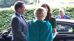 Kate Middleton Arrives for Wimbledon Women's Final News Clip