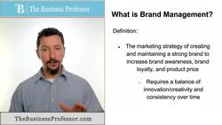 Brand Management Instructional Video