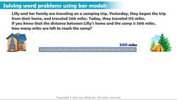 Road Trip (Solve multi-step word problems using bar models) Instructional Video