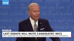 Mics Will Be Muted In Last Presidential Debate Rule Change News Clip