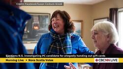 Elections N.S. investigating PC candidate for allegedly handing out gift cards News Clip