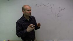 Finding the axis of symmetry for a parabola and graph Instructional Video