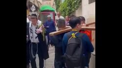 Orthodox Jews spit at Christians in occupied East Jerusalem News Clip