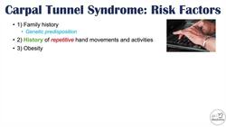 Carpal Tunnel Syndrome | Risk Factors, Pathogenesis, Signs & Symptoms, Diagnosis, Treatment Instructional Video