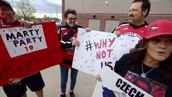 Moose Jaw Warriors fans out in full force to support team in WHL championship News Clip
